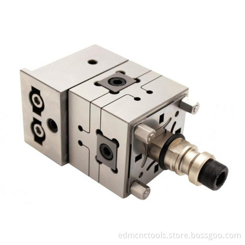 EROWA wire edm rotatable pendulum 3 axis adjustable precision vise ER-008856